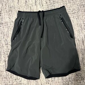 Men's Gray Athletic Shorts